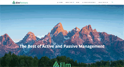Desktop Screenshot of elmfunds.com